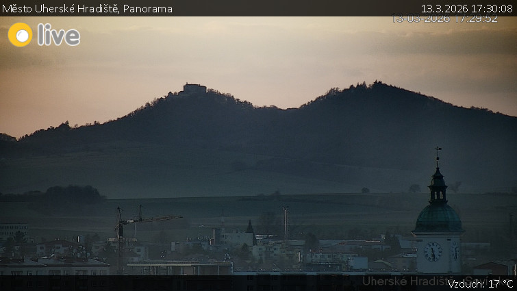 Město Uherské Hradiště - Panorama - 13.3.2026 v 17:30