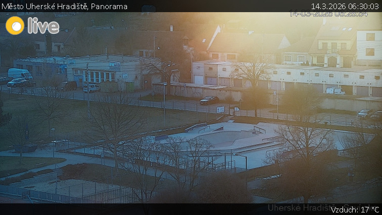 Město Uherské Hradiště - Panorama - 14.3.2026 v 06:30