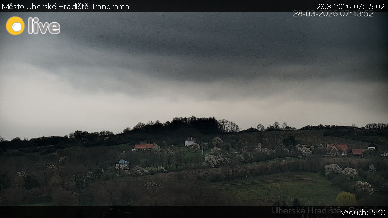 Město Uherské Hradiště - Panorama - 28.3.2026 v 07:15