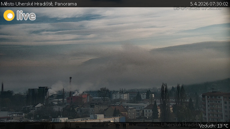 Město Uherské Hradiště - Panorama - 5.4.2026 v 07:30