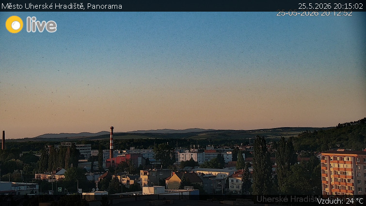 Město Uherské Hradiště - Panorama - 25.5.2026 v 20:15