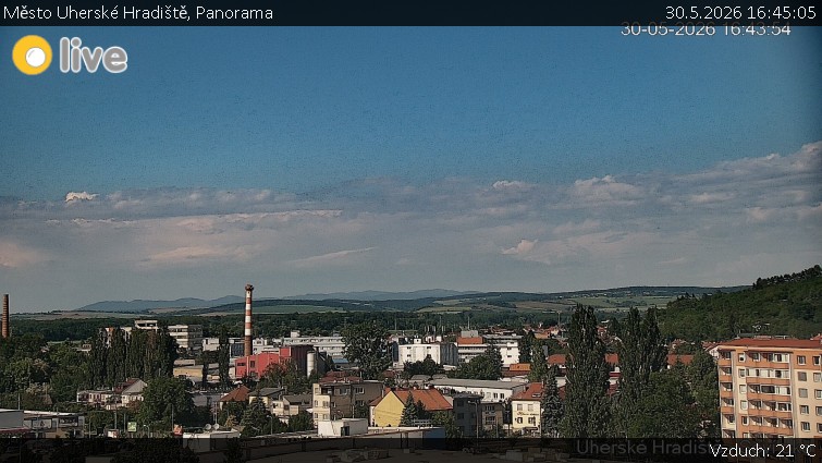 Město Uherské Hradiště - Panorama - 30.5.2026 v 16:45