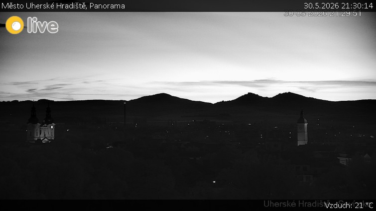 Město Uherské Hradiště - Panorama - 30.5.2026 v 21:30