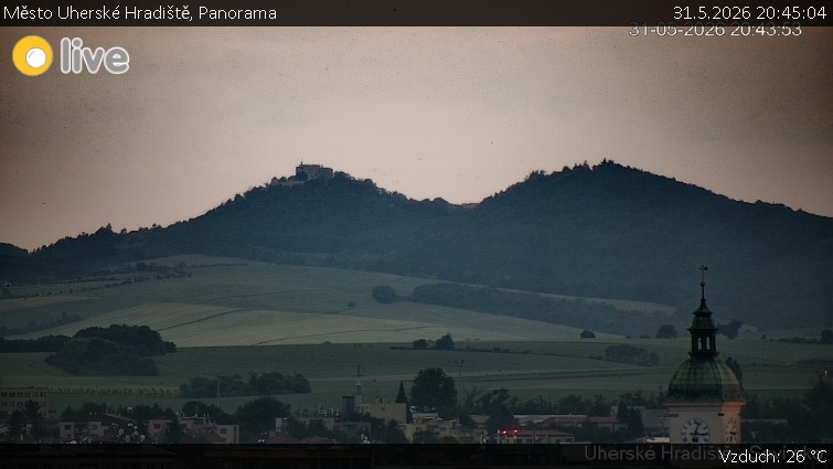 Město Uherské Hradiště - Panorama - 31.5.2026 v 20:45