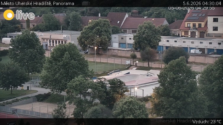 Město Uherské Hradiště - Panorama - 5.6.2026 v 04:30