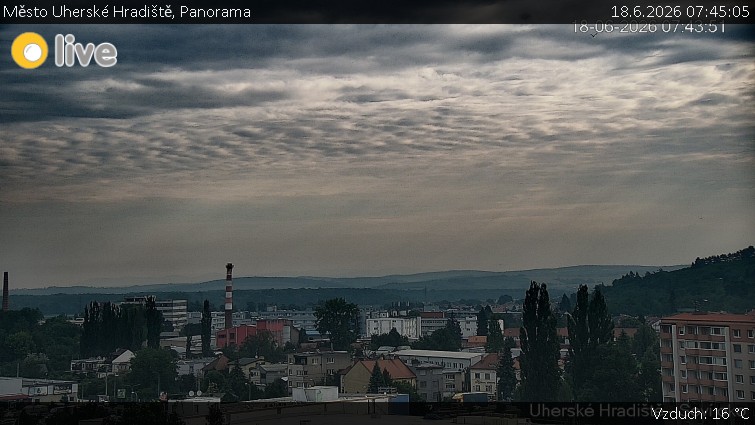 Město Uherské Hradiště - Panorama - 18.6.2026 v 07:45
