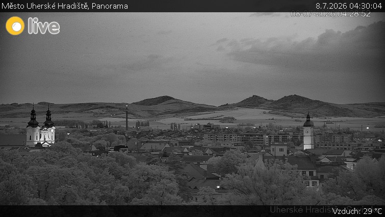 Město Uherské Hradiště - Panorama - 8.7.2026 v 04:30