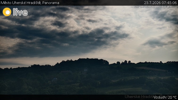 Město Uherské Hradiště - Panorama - 23.7.2026 v 07:45