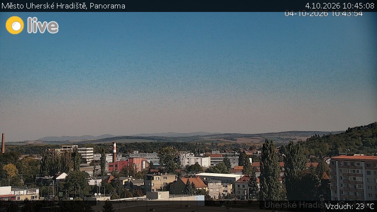 Město Uherské Hradiště - Panorama - 4.10.2026 v 10:45