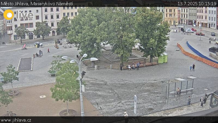 Město Jihlava - Masarykovo Náměstí - 13.7.2025 v 10:15 Město Jihlava - Masarykovo Náměstí - 13.7.2025 v 10:15
