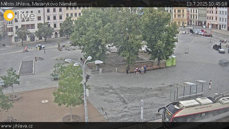 Město Jihlava - Masarykovo Náměstí - 13.7.2025 v 10:45 Město Jihlava - Masarykovo Náměstí - 13.7.2025 v 10:45