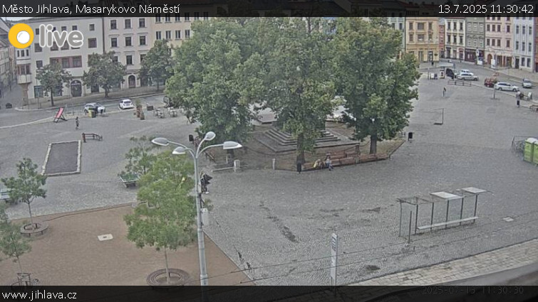 Město Jihlava - Masarykovo Náměstí - 13.7.2025 v 11:30 Město Jihlava - Masarykovo Náměstí - 13.7.2025 v 11:30
