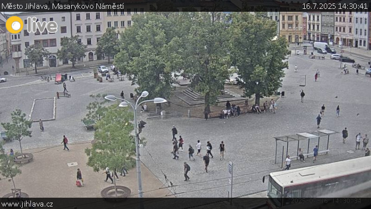 Město Jihlava - Masarykovo Náměstí - 16.7.2025 v 14:30 Město Jihlava - Masarykovo Náměstí - 16.7.2025 v 14:30