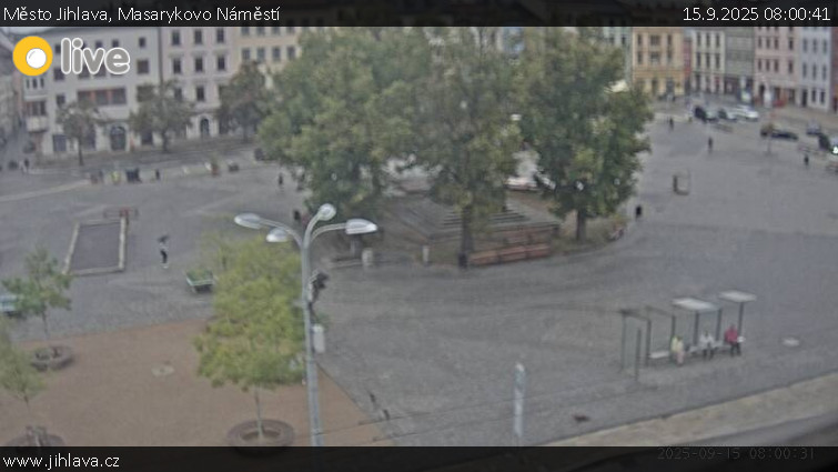 Město Jihlava - Masarykovo Náměstí - 15.9.2025 v 08:00 Město Jihlava - Masarykovo Náměstí - 15.9.2025 v 08:00