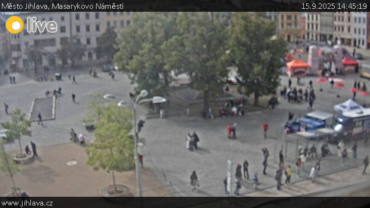 Město Jihlava - Masarykovo Náměstí - 15.9.2025 v 14:45 Město Jihlava - Masarykovo Náměstí - 15.9.2025 v 14:45