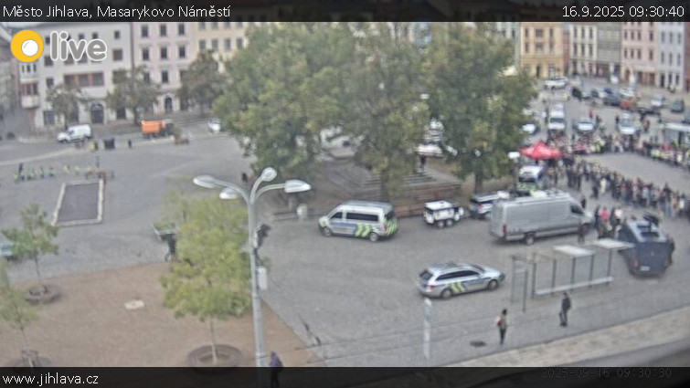 Město Jihlava - Masarykovo Náměstí - 16.9.2025 v 09:30