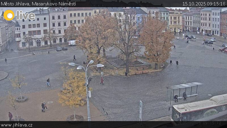 Město Jihlava - Masarykovo Náměstí - 15.10.2025 v 09:15 Město Jihlava - Masarykovo Náměstí - 15.10.2025 v 09:15