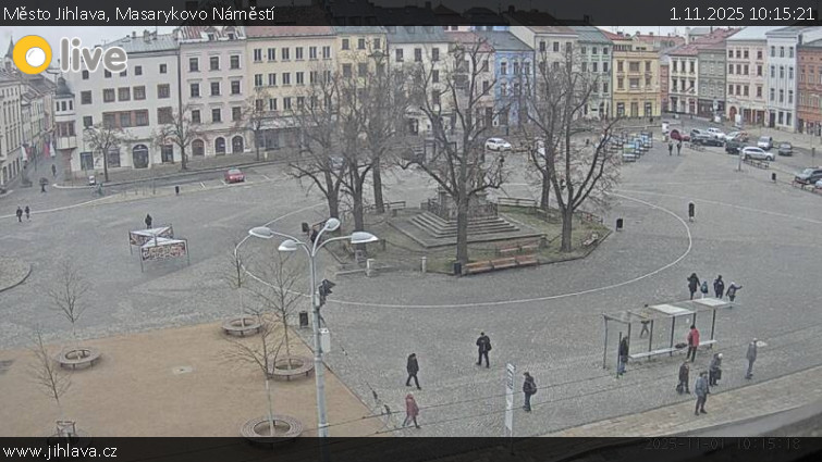 Město Jihlava - Masarykovo Náměstí - 1.11.2025 v 10:15 Město Jihlava - Masarykovo Náměstí - 1.11.2025 v 10:15