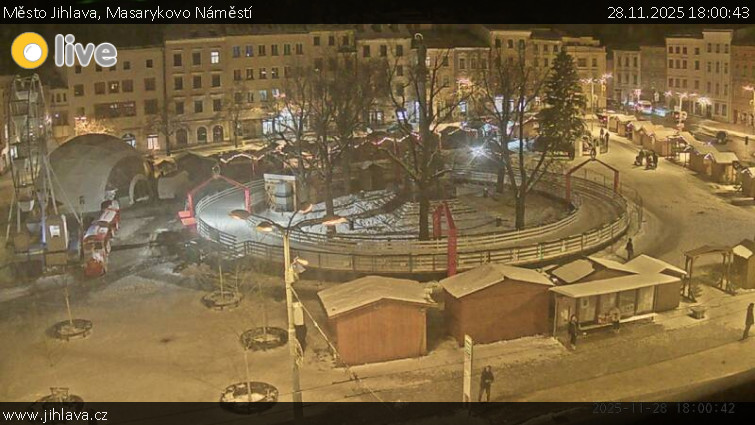 Město Jihlava - Masarykovo Náměstí - 28.11.2025 v 18:00