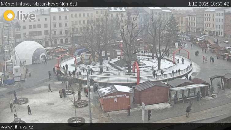 Město Jihlava - Masarykovo Náměstí - 1.12.2025 v 10:30