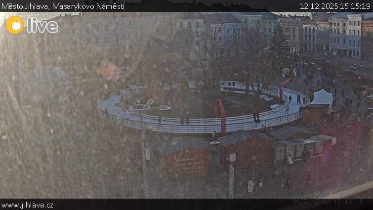 Město Jihlava - Masarykovo Náměstí - 12.12.2025 v 15:15