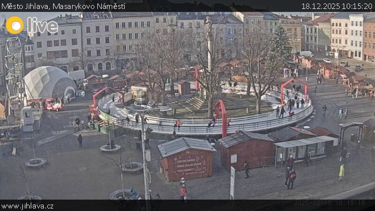Město Jihlava - Masarykovo Náměstí - 18.12.2025 v 10:15