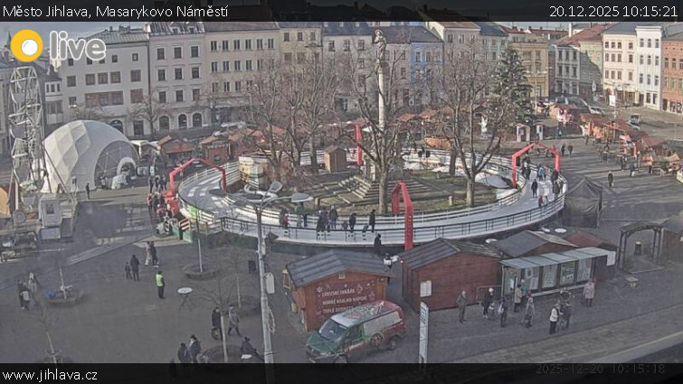 Město Jihlava - Masarykovo Náměstí - 20.12.2025 v 10:15