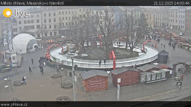 Město Jihlava - Masarykovo Náměstí - 21.12.2025 v 14:00