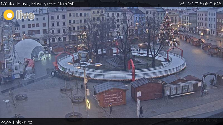 Město Jihlava - Masarykovo Náměstí - 23.12.2025 v 08:00