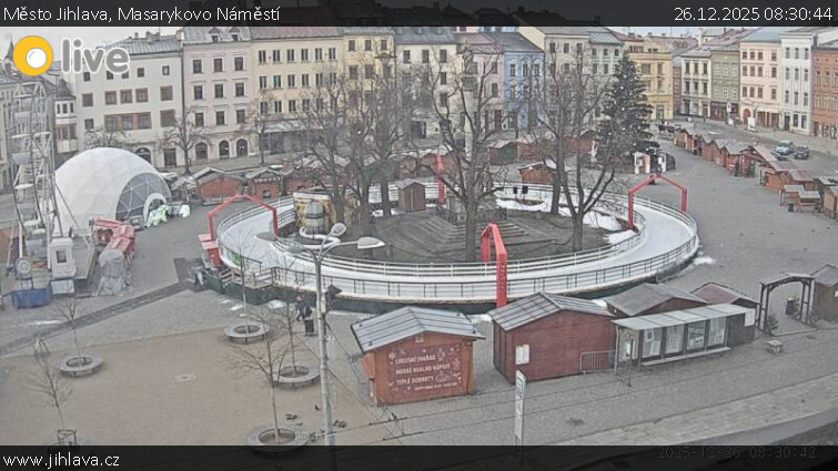 Město Jihlava - Masarykovo Náměstí - 26.12.2025 v 08:30