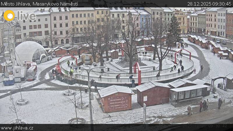 Město Jihlava - Masarykovo Náměstí - 28.12.2025 v 09:30