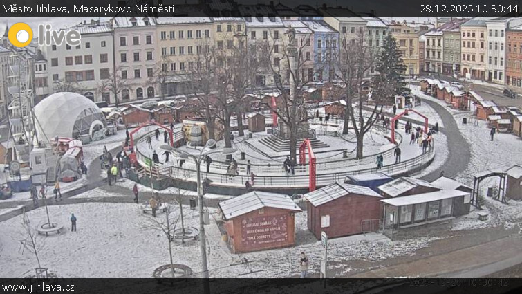 Město Jihlava - Masarykovo Náměstí - 28.12.2025 v 10:30