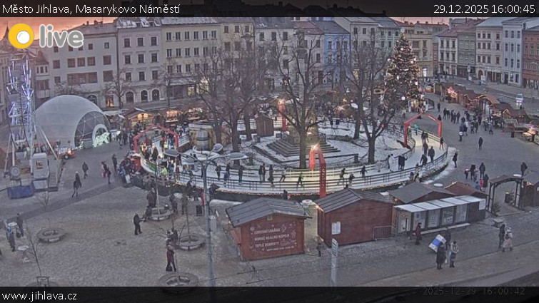 Město Jihlava - Masarykovo Náměstí - 29.12.2025 v 16:00