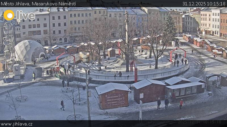 Město Jihlava - Masarykovo Náměstí - 31.12.2025 v 10:15