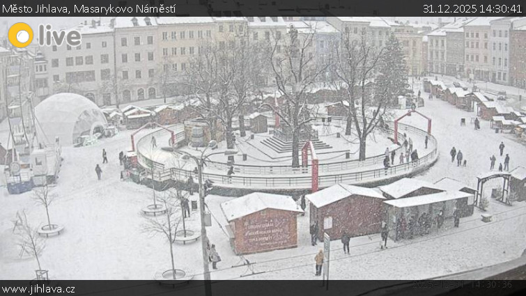 Město Jihlava - Masarykovo Náměstí - 31.12.2025 v 14:30