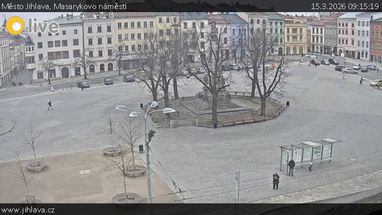 Město Jihlava - Masarykovo náměstí - 15.3.2026 v 09:15