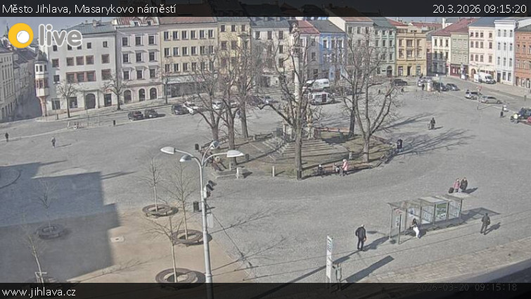 Město Jihlava - Masarykovo náměstí - 20.3.2026 v 09:15