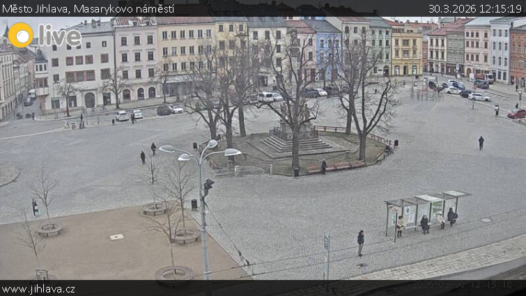 Město Jihlava - Masarykovo náměstí - 30.3.2026 v 12:15