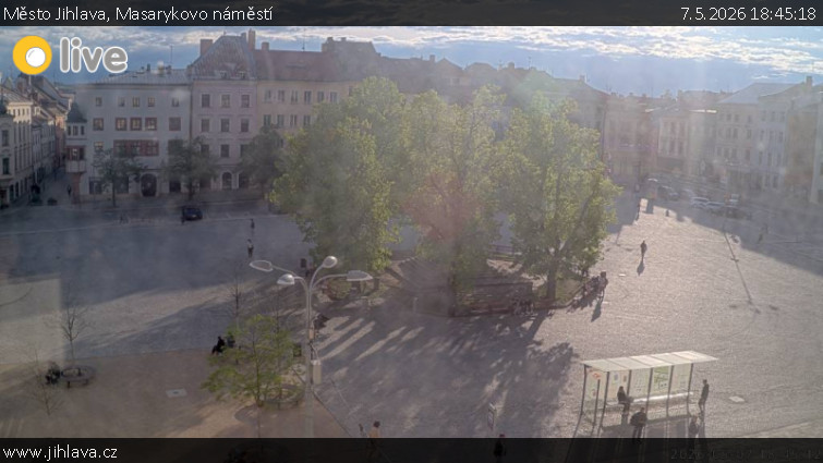 Město Jihlava - Masarykovo náměstí - 7.5.2026 v 18:45