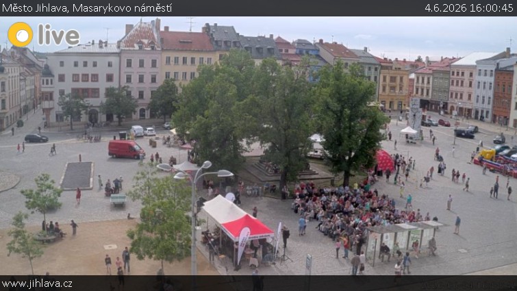 Město Jihlava - Masarykovo náměstí - 4.6.2026 v 16:00