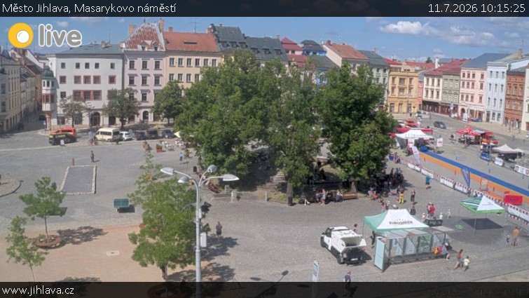 Město Jihlava - Masarykovo náměstí - 11.7.2026 v 10:15