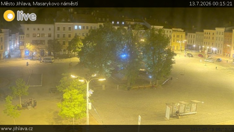 Město Jihlava - Masarykovo náměstí - 13.7.2026 v 00:15