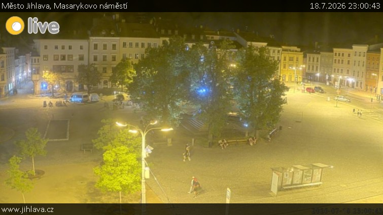 Město Jihlava - Masarykovo náměstí - 18.7.2026 v 23:00