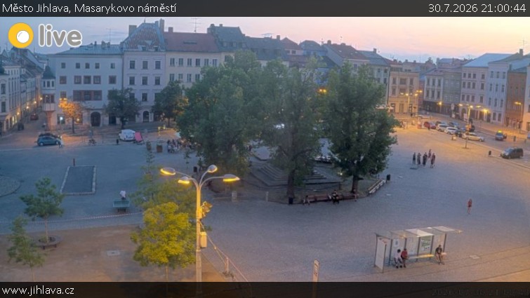 Město Jihlava - Masarykovo náměstí - 30.7.2026 v 21:00