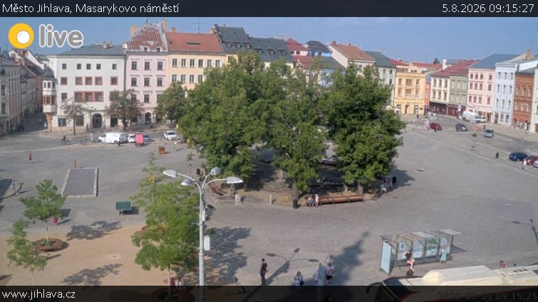 Město Jihlava - Masarykovo náměstí - 5.8.2026 v 09:15