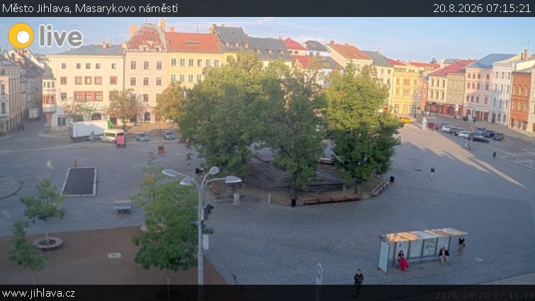 Město Jihlava - Masarykovo náměstí - 20.8.2026 v 07:15