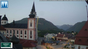 Městečko Mariazell - Basilika - 22.6.2025 v 04:45