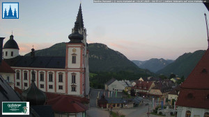 Městečko Mariazell - Basilika - 1.7.2025 v 05:00