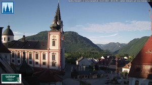 Městečko Mariazell - Basilika - 1.7.2025 v 06:45
