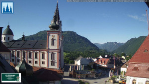 Městečko Mariazell - Basilika - 1.7.2025 v 07:45